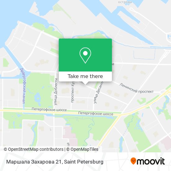 Маршала Захарова 21 map