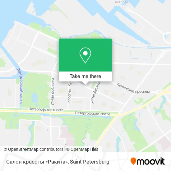 Салон красоты «Ракита» map