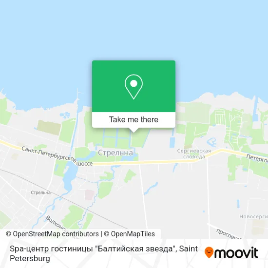 Spa-центр гостиницы "Балтийская звезда" map