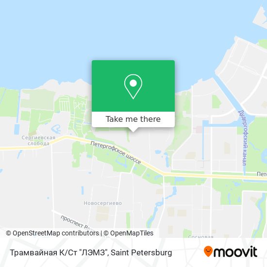 Трамвайная К/Ст "ЛЭМЗ" map