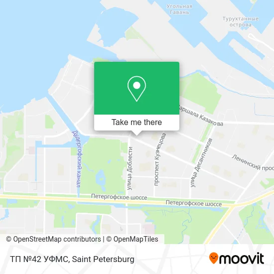 ТП №42 УФМС map