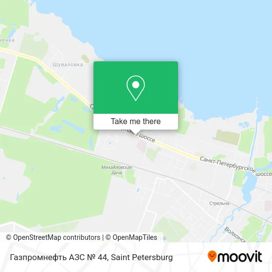 Газпромнефть АЗС № 44 map