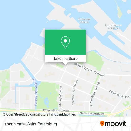 токио сити map