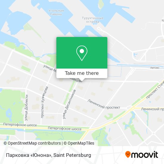 Парковка «Юнона» map