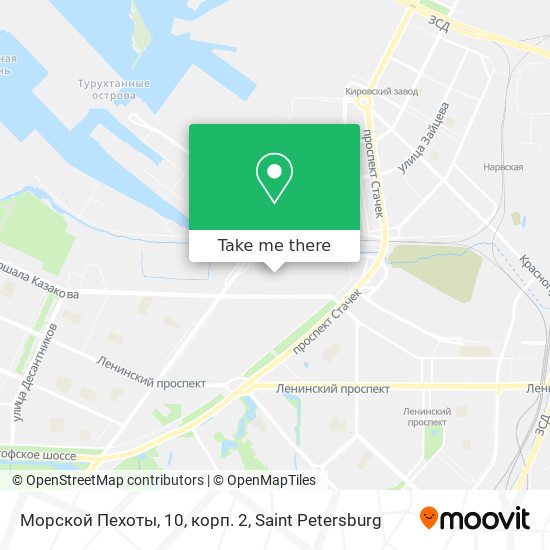 Морской Пехоты, 10, корп. 2 map