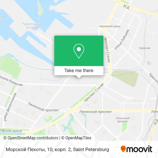 Морской Пехоты, 10, корп. 2 map