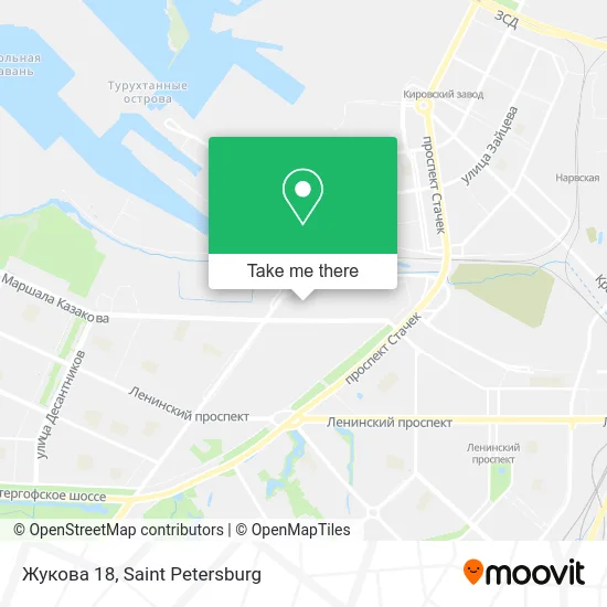 Жукова 18 map