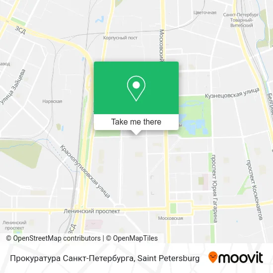 Прокуратура Санкт-Петербурга map