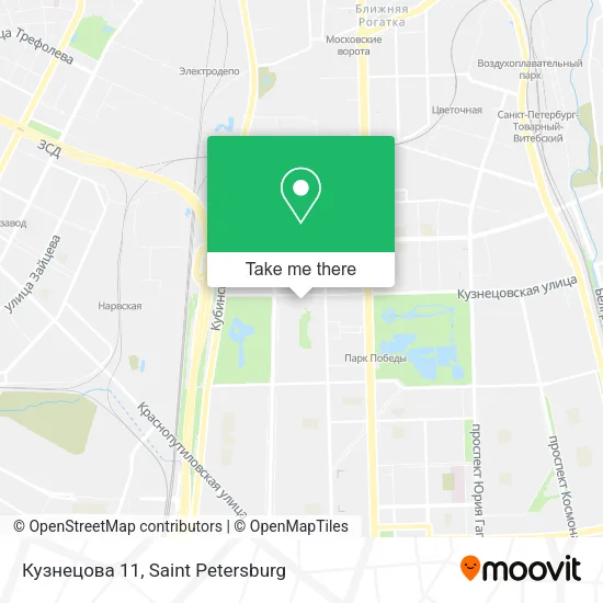 Кузнецова 11 map