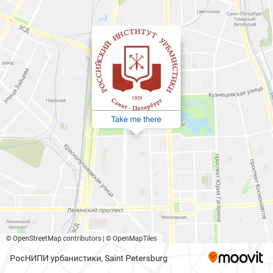 РосНИПИ урбанистики map