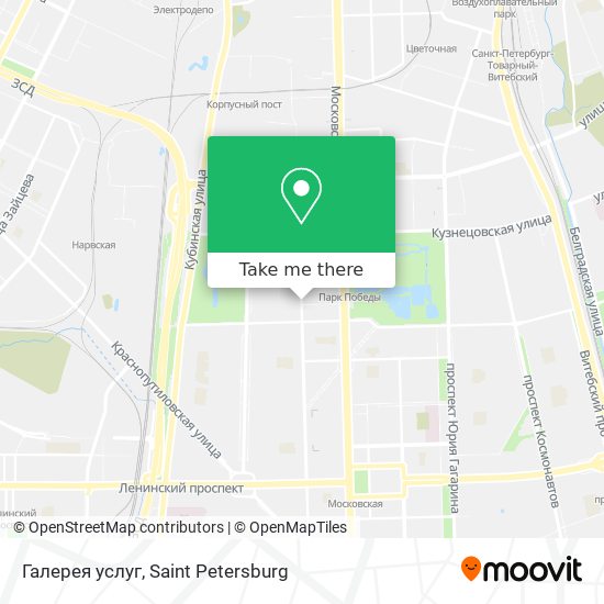 Галерея услуг map