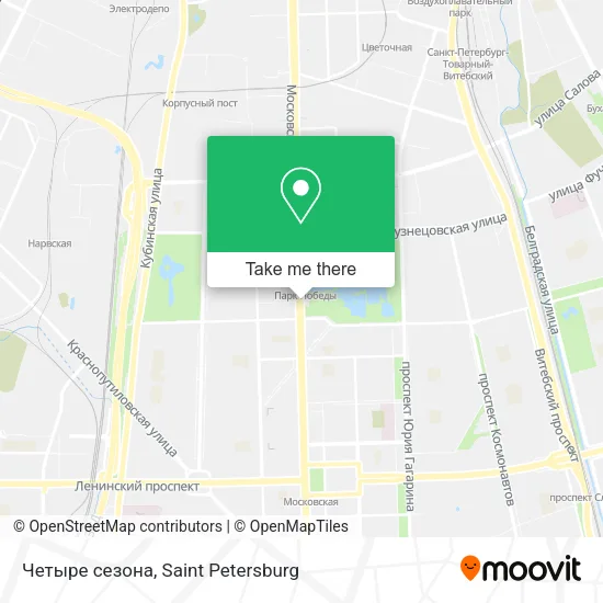 Четыре сезона map
