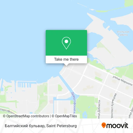 Балтийский бульвар map