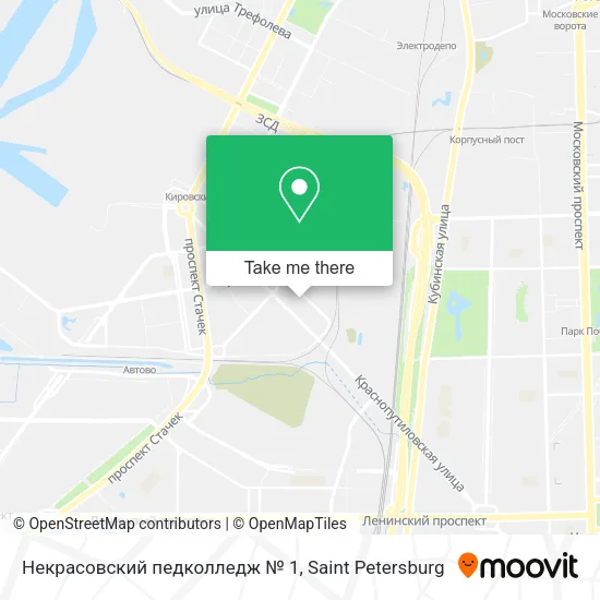 Некрасовский педколледж № 1 map