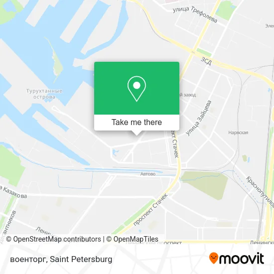 военторг map