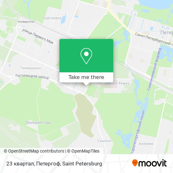 23 квартал, Петергоф map