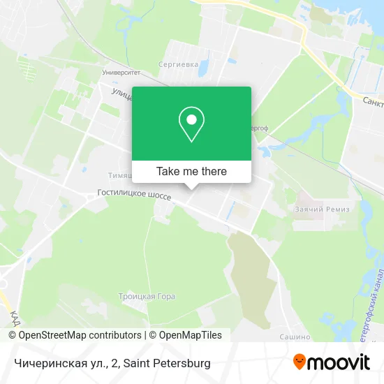 Чичеринская ул., 2 map