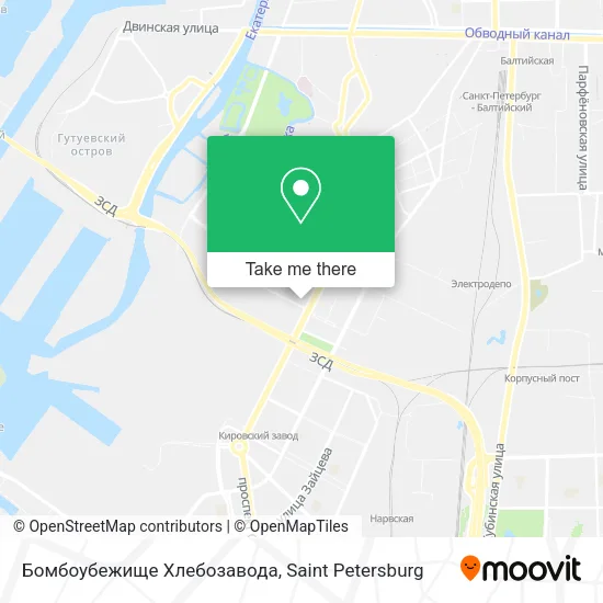 Бомбоубежище Хлебозавода map