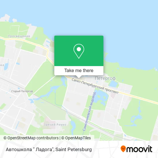 Автошкола " Ладога" map