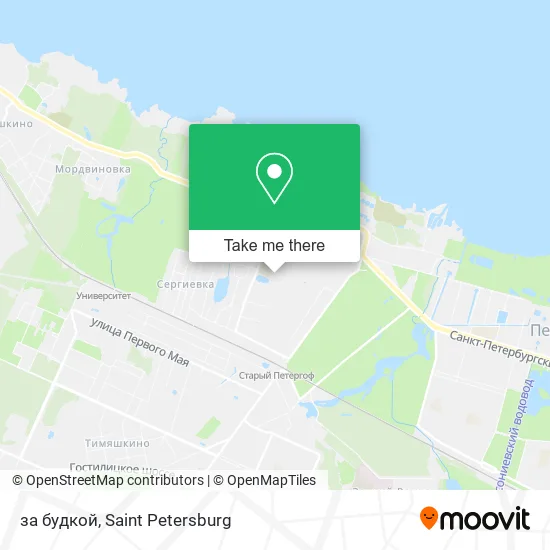 за будкой map