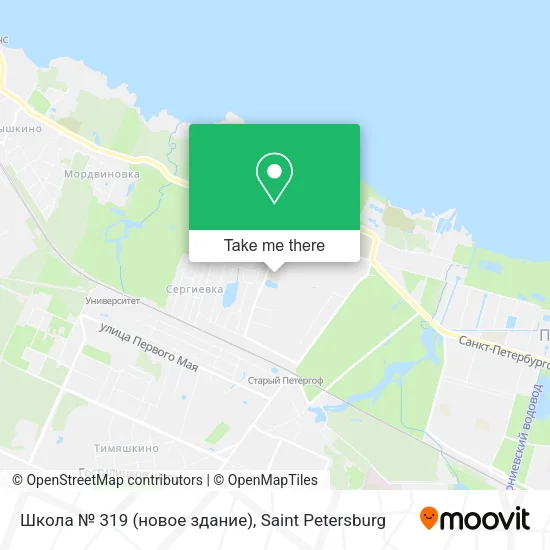 Школа № 319 (новое здание) map
