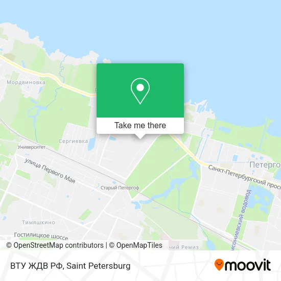 ВТУ ЖДВ РФ map