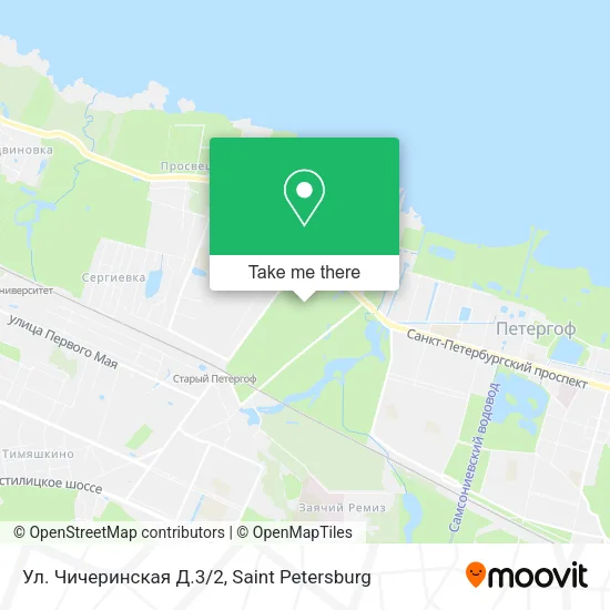 Ул. Чичеринская Д.3/2 map