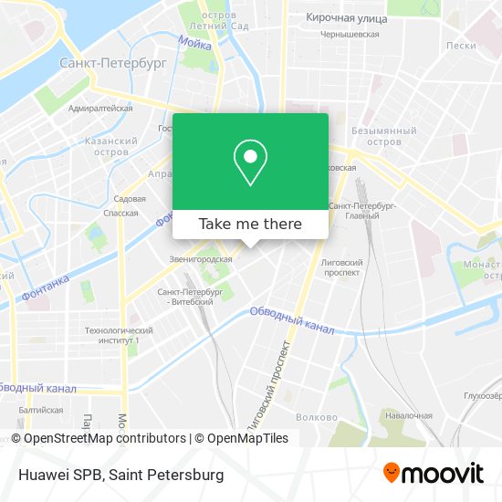 Huawei SPB map