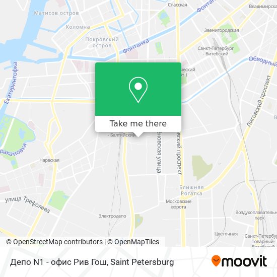 Депо N1 - офис Рив Гош map