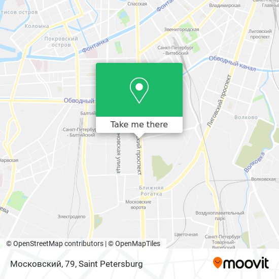 Московский, 79 map