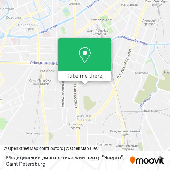 Медицинский диагностический центр "Энерго" map