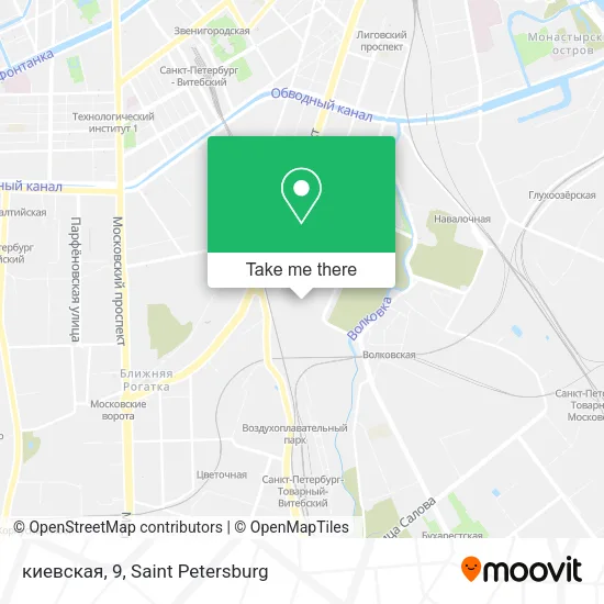 киевская, 9 map