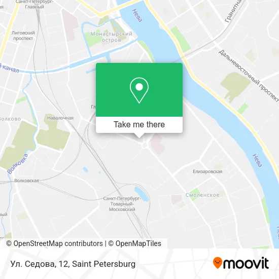 Ул. Седова, 12 map