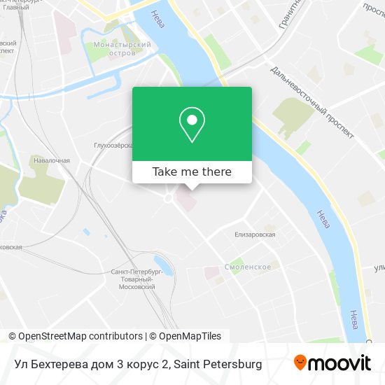Ул Бехтерева дом 3 корус 2 map