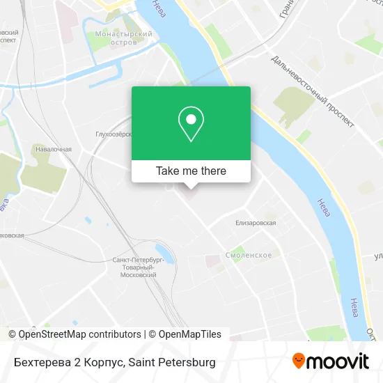 Бехтерева 2 Корпус map