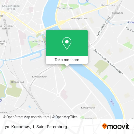 ул. Книпович, 1 map