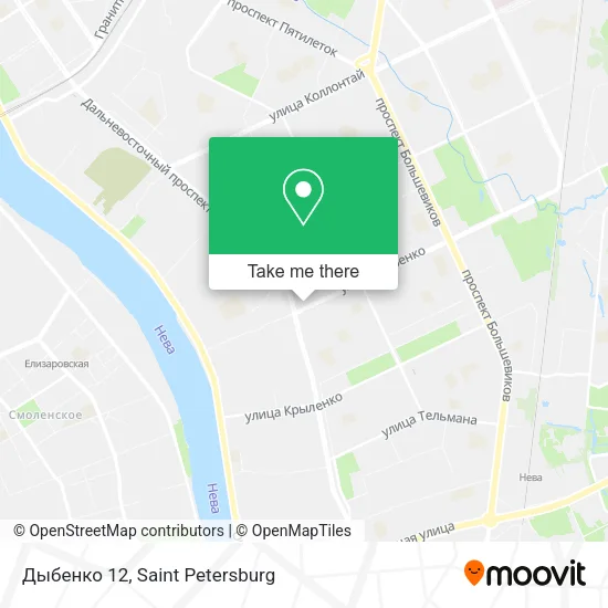 Дыбенко 12 map