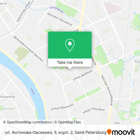 ул. Антонова-Овсеенко, 9, корп. 2 map