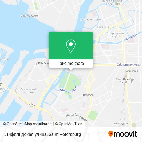 Лифляндская улица map