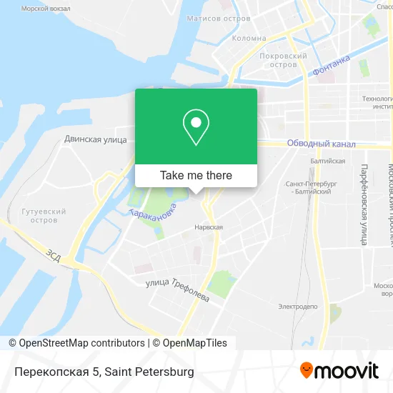 Перекопская 5 map