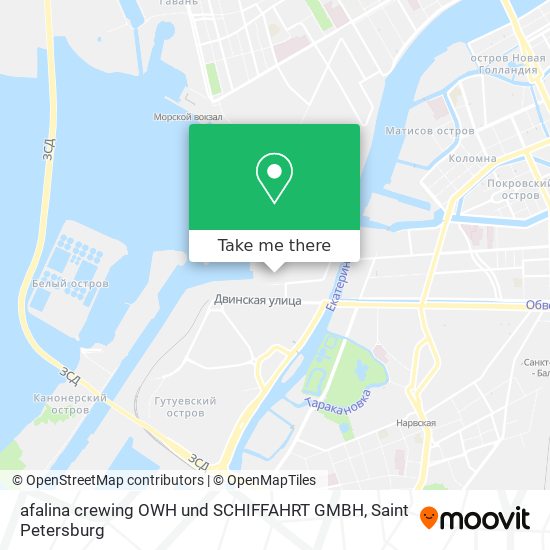 afalina crewing OWH und SCHIFFAHRT GMBH map