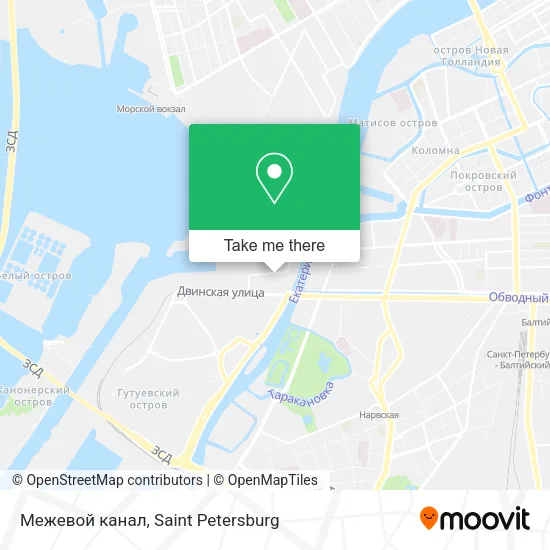 Межевой канал map