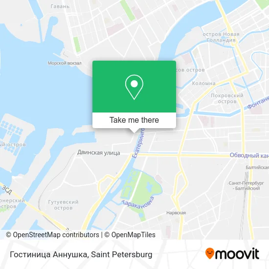 Гостиница Аннушка map