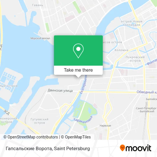 Гапсальские Ворота map