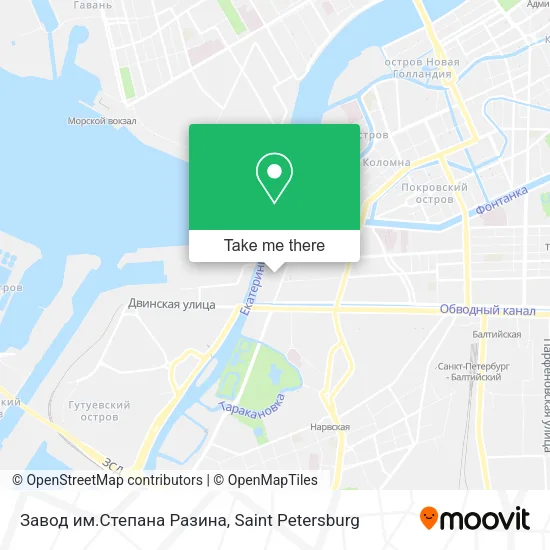 Завод им.Степана Разина map