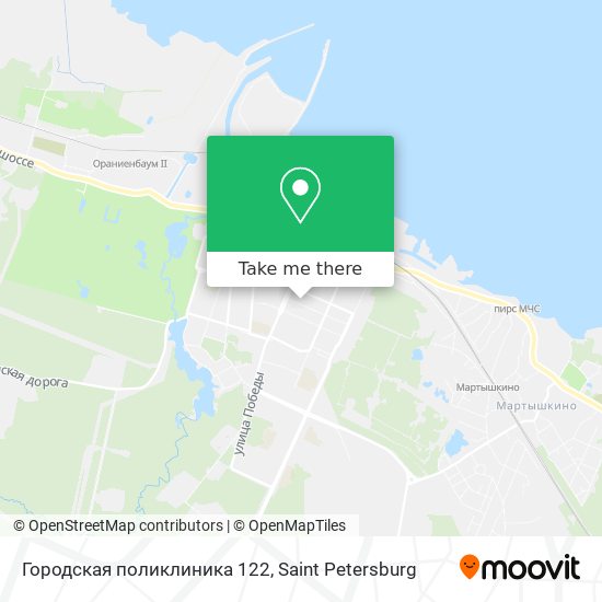 Городская поликлиника 122 map