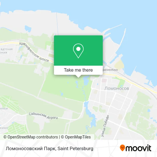 Ломоносовский Парк map