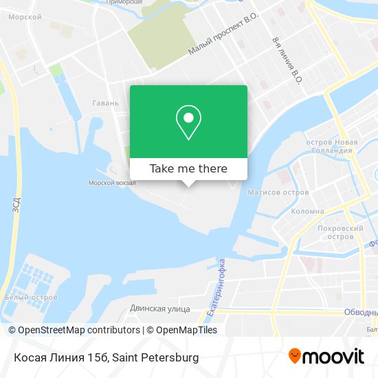 Косая Линия 15б map
