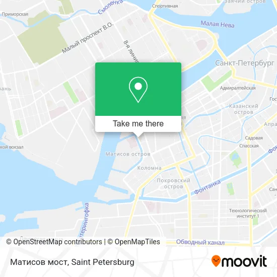Матисов мост map