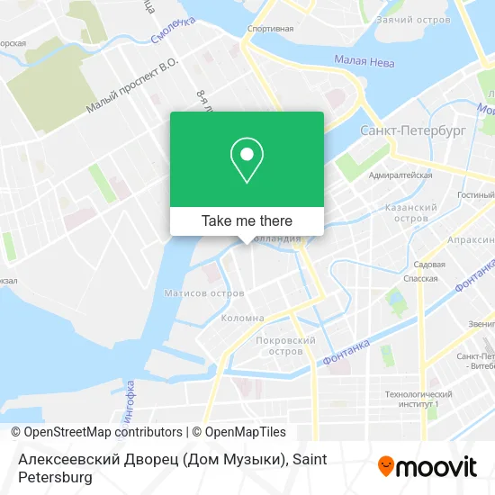 Алексеевский Дворец (Дом Музыки) map